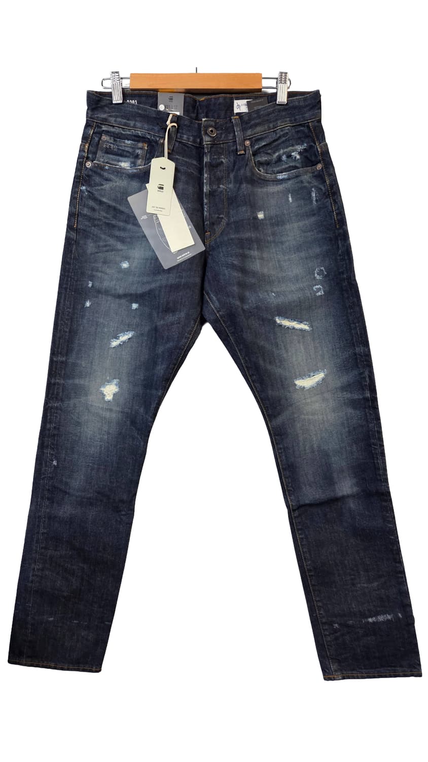 G-Star Raw 데미지 워싱 데님 팬츠(W31/L32) 상품이미지1