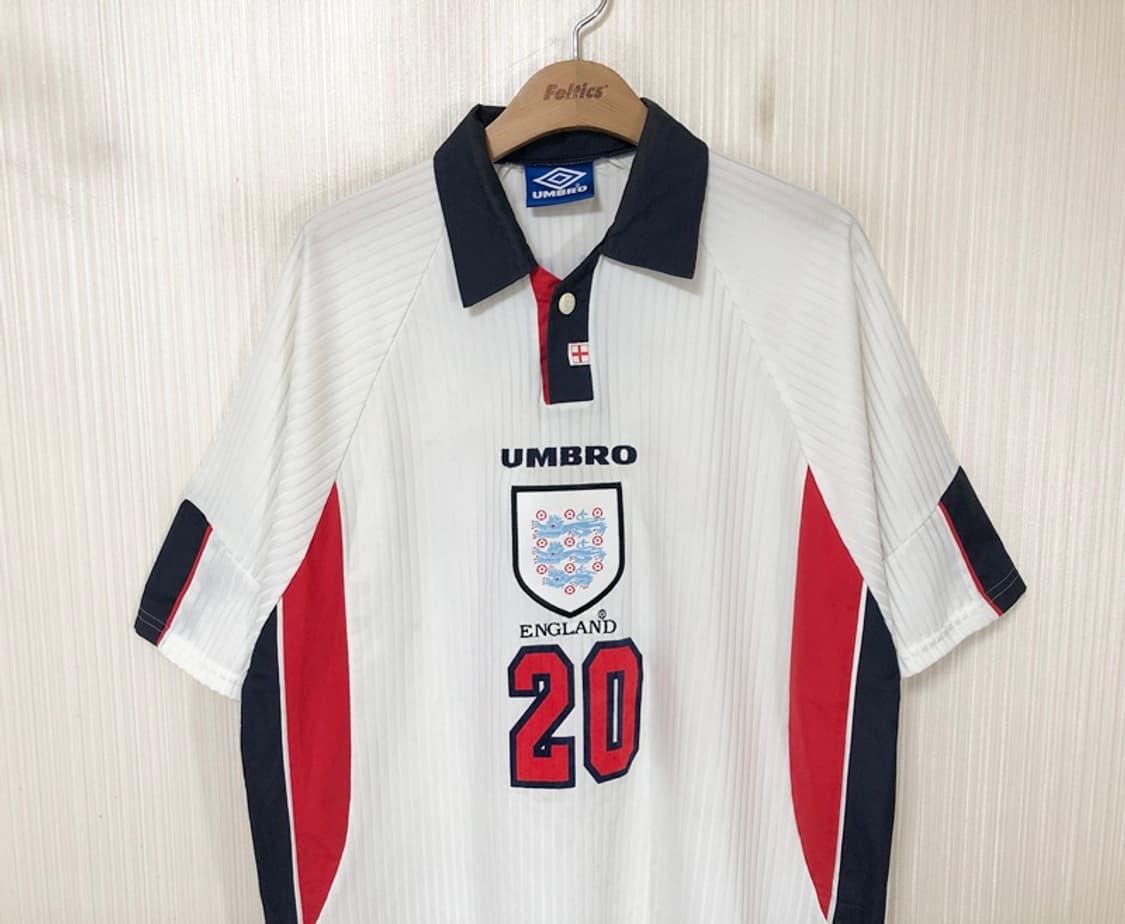 엄브로 97-99 잉글랜드축구국대 홈유니폼/져지 XL #20 마이클 오언 상품이미지2