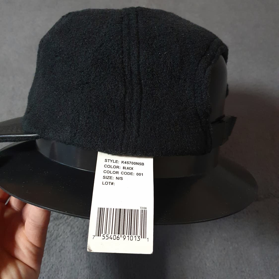 90s DKNY 플리스 캡 모자 상품이미지2