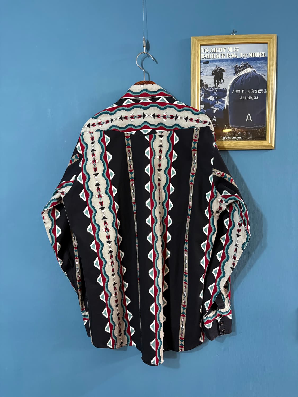 80-90‘s Panhandle Slim Aztec Western SH 상품이미지10