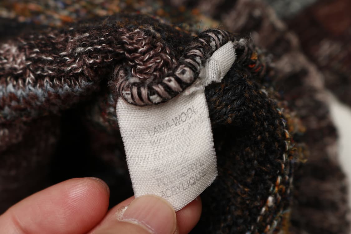 [XL] 90's 컬리지 마르카자니 울 니트 가디건 상품이미지4