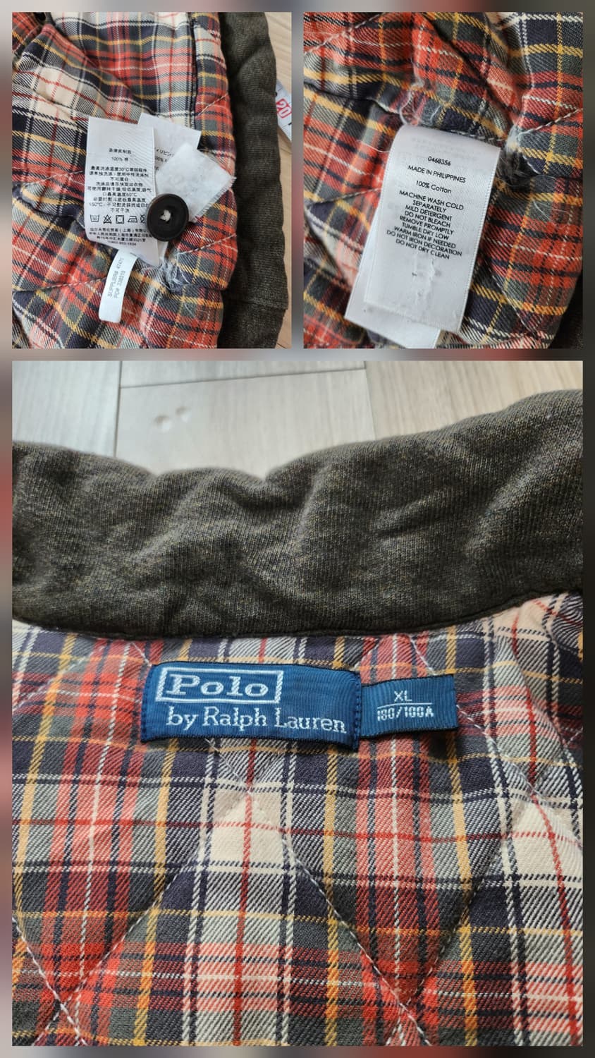 폴로랄프로렌 플란넬조끼(XL 상품이미지9