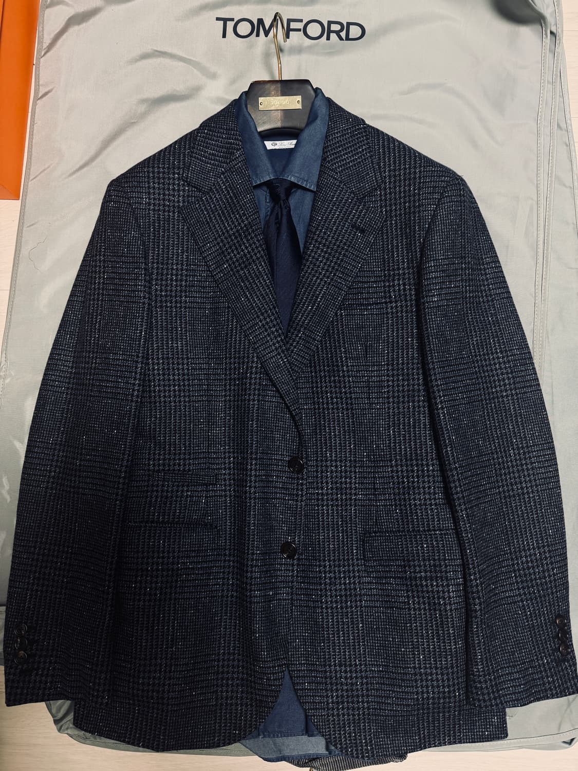 (명작,강추👍)브루넬로쿠치넬리 사르토리아 체크 블레이져 자켓 상품이미지2