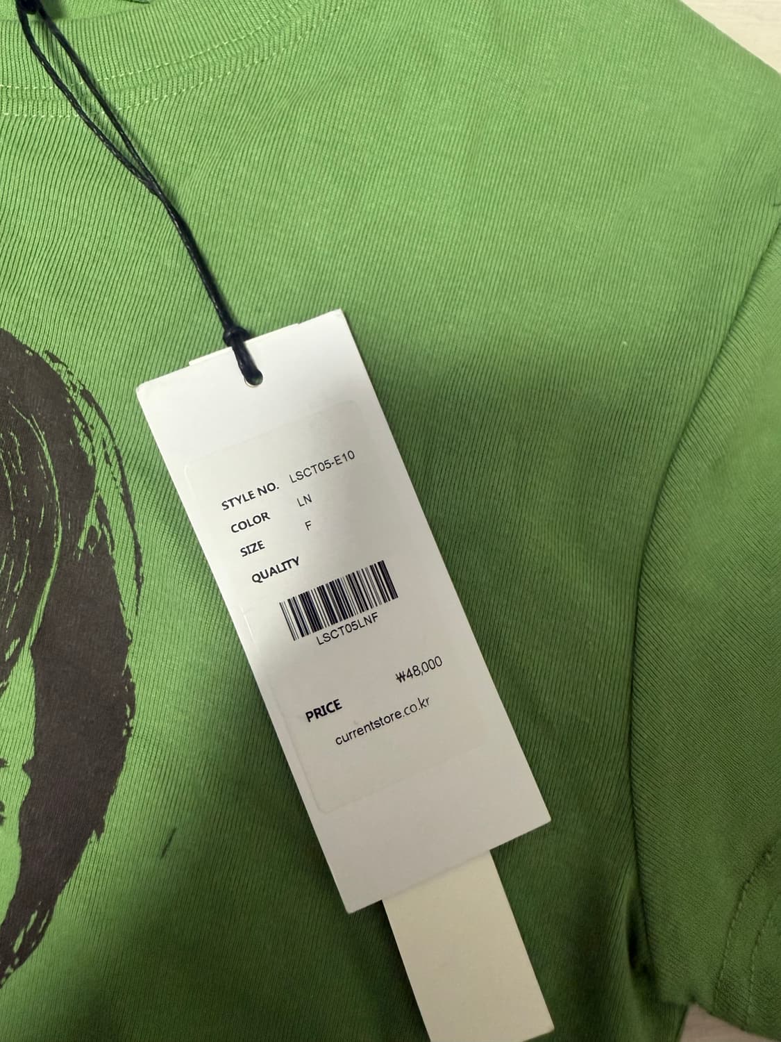 Current 크롭 티 상품이미지3