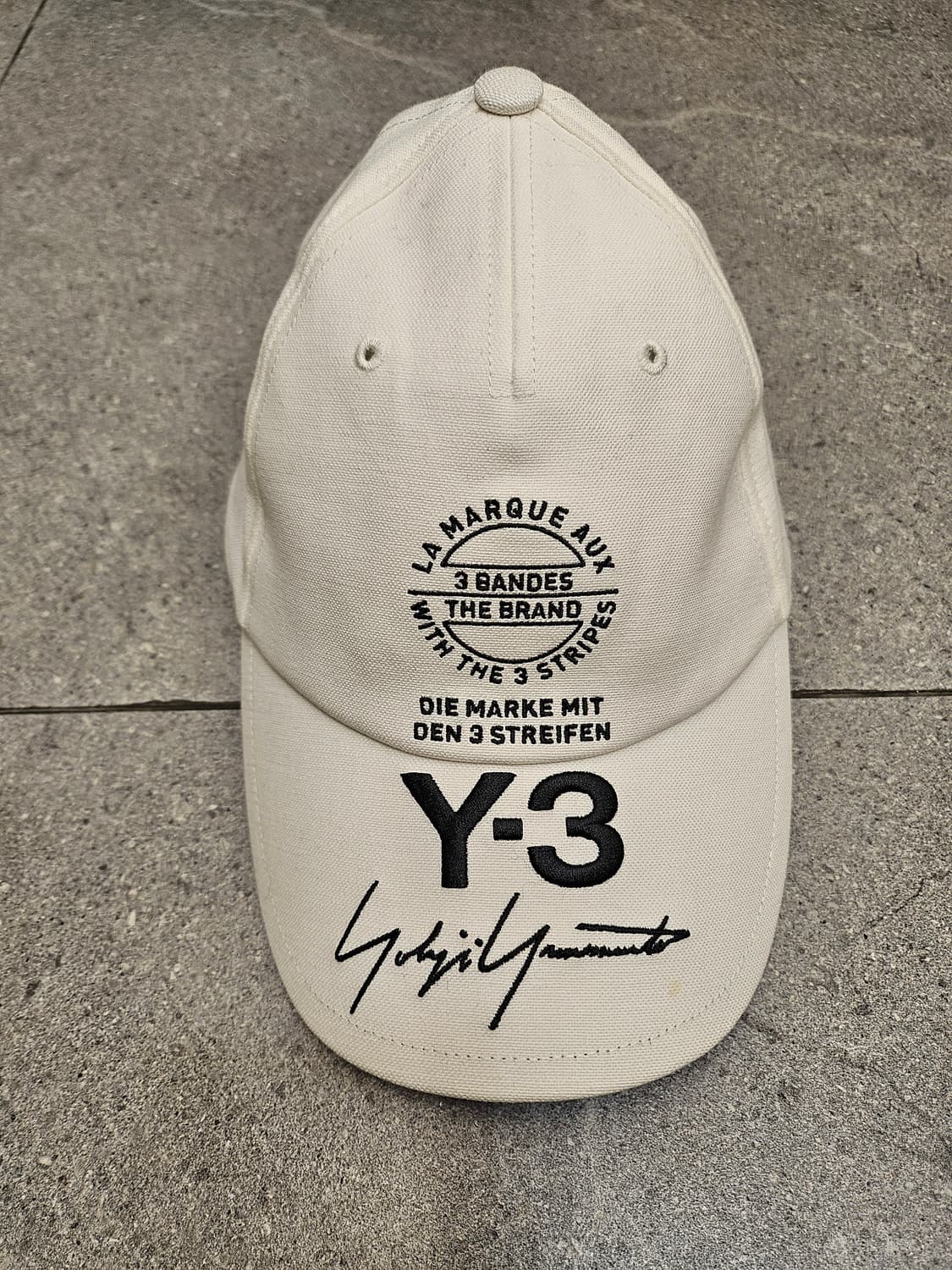 Y-3아디다스 요지야마모토Yohji Yamamoto화이트볼캡 상품이미지1