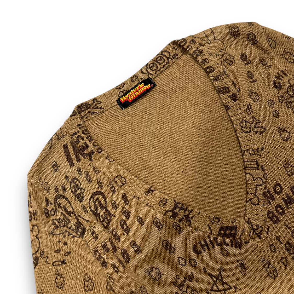 Hysteric Glamour 'Yes Bong No bomb' knit 상품이미지3