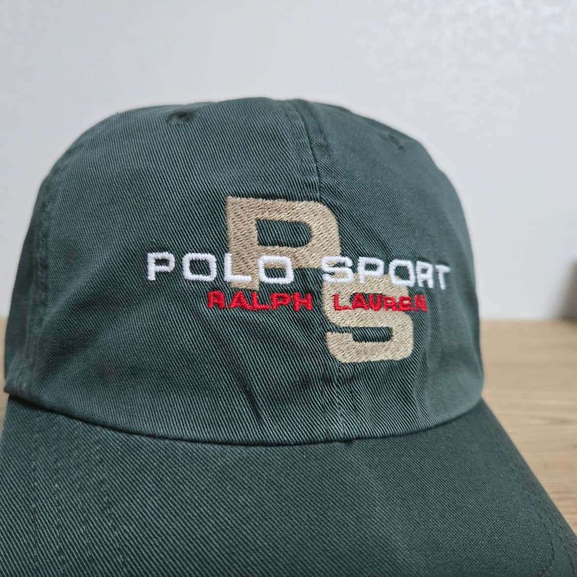 OS 폴로스포츠 90s 빈티지 스펠아웃 볼캡 카키 상품이미지5