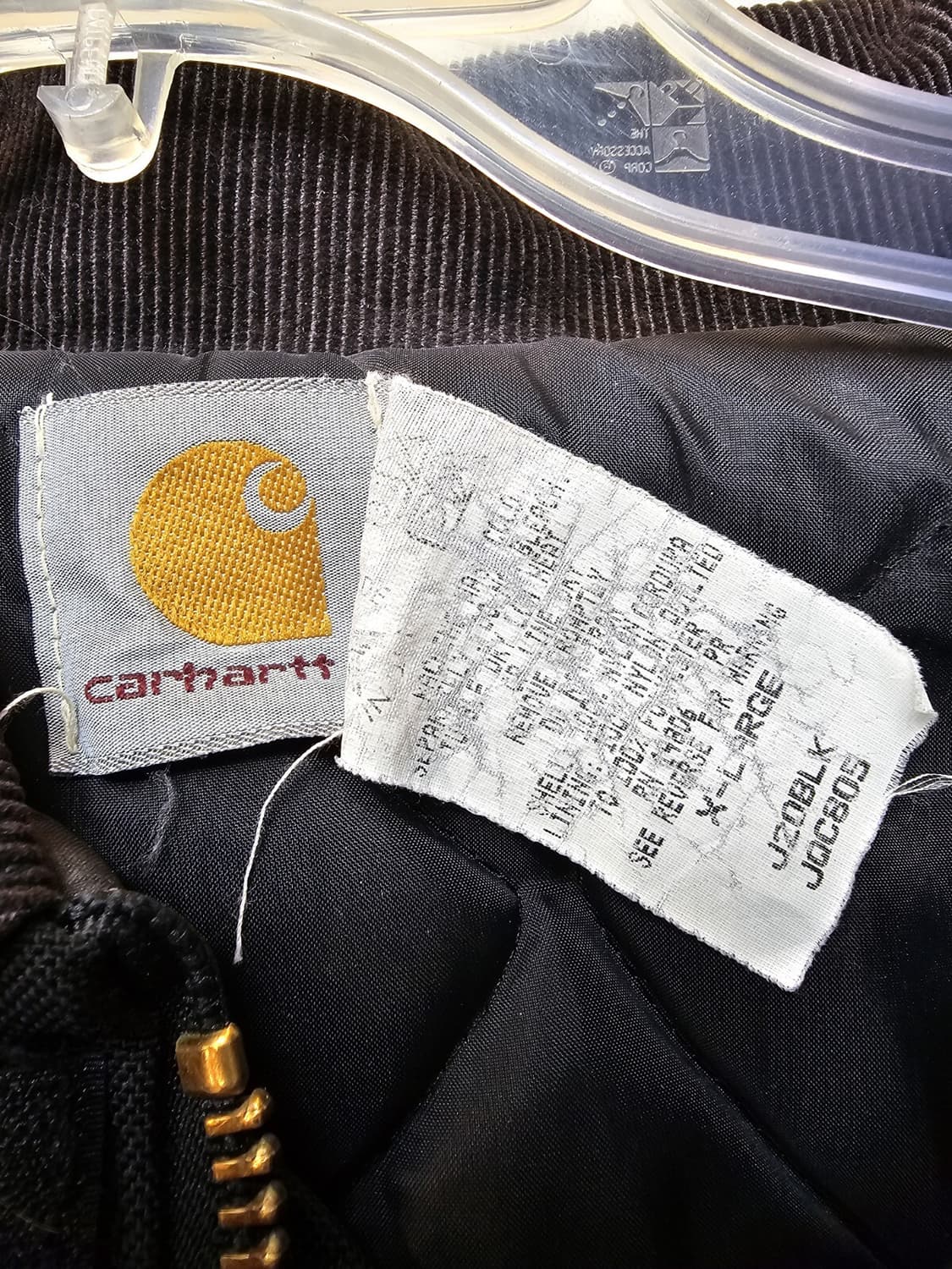 칼하트 J20 액티브 자켓 블랙 상품이미지2