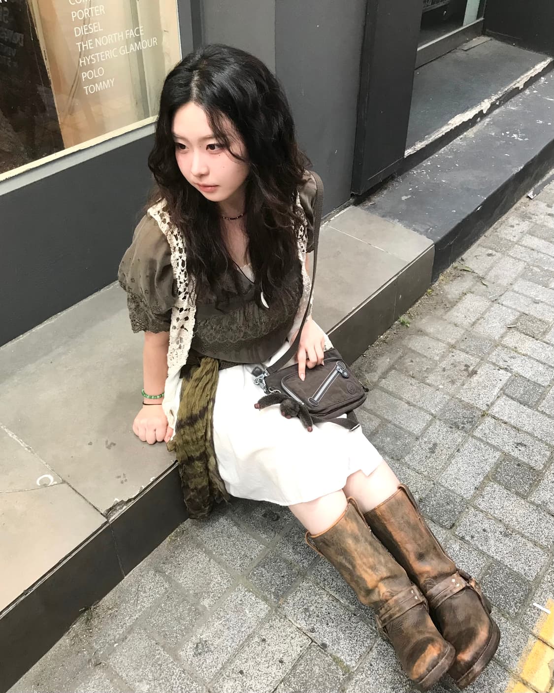 브라운 히피 코디 세트 🤎 상품이미지1