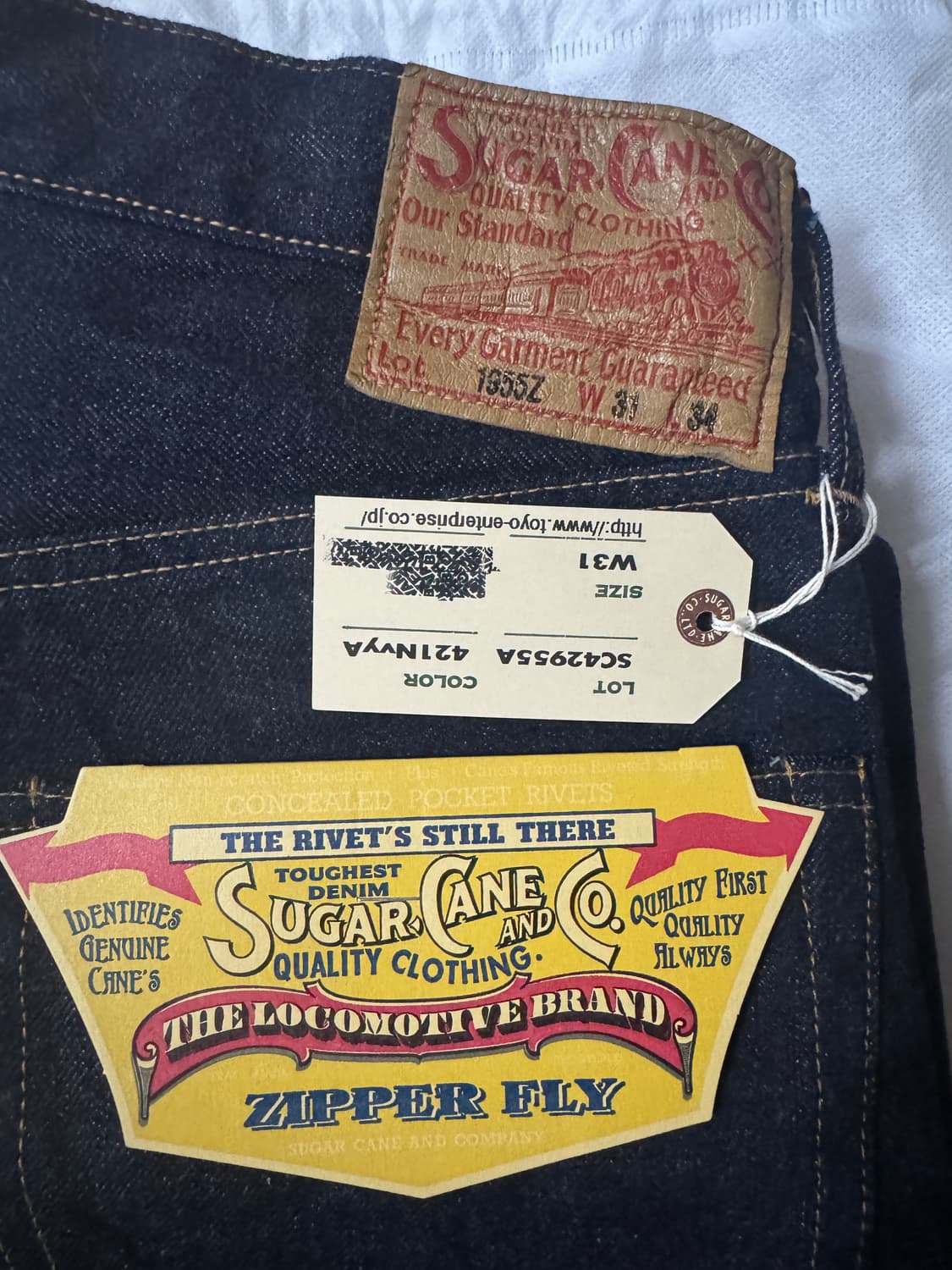 슈가케인 1955z 31사이즈 새상품 상품이미지2