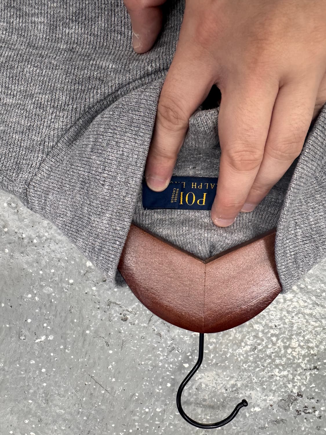 폴로 코튼 반집업  상품이미지8