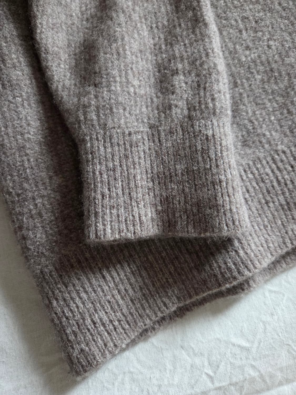 저널스탠다드 야크 울 블렌드 라운드넥 니트 100~105 상품이미지5