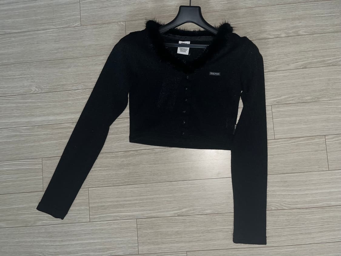 스컬프터 밍크 트림드 탑 상품이미지5