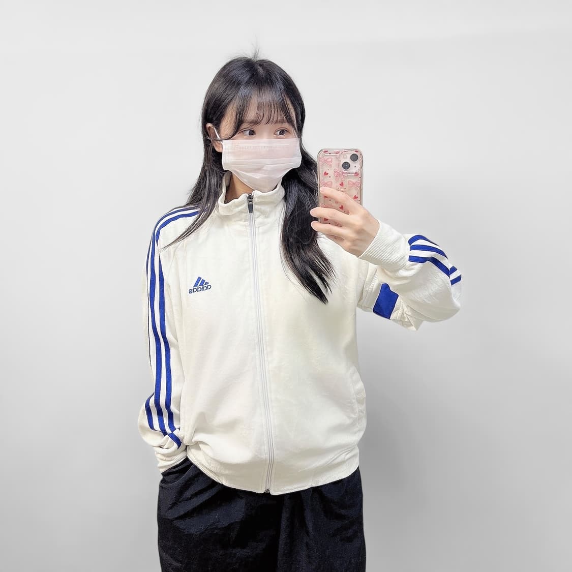 아디다스 첼시 트랙탑 져지 화이트 블루 상품이미지1
