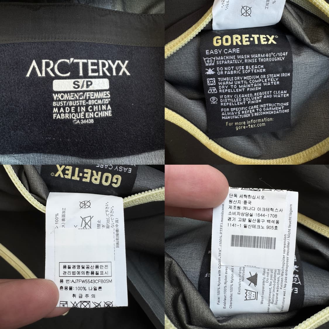 아크테릭스 고어텍스 베타 AR 고프코어 마운틴 바람막이 자켓 상품이미지9