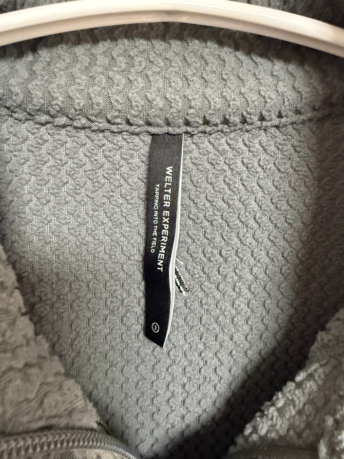 웰터익스페리먼트 calora fleece 3사이즈 차콜 상품이미지2