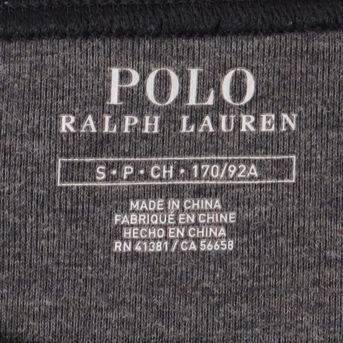 폴로 랄프로렌 블랙 코튼 폴리 크루넥 스웻셔츠 상품이미지8