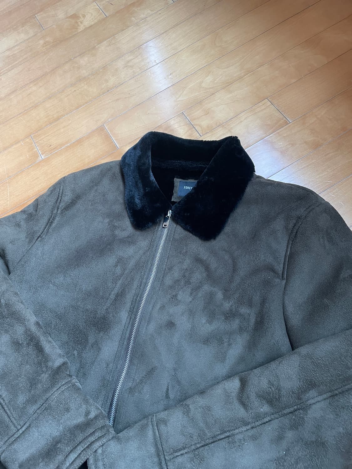 Forever 21 남성 무스탕 자켓 L 상품이미지1