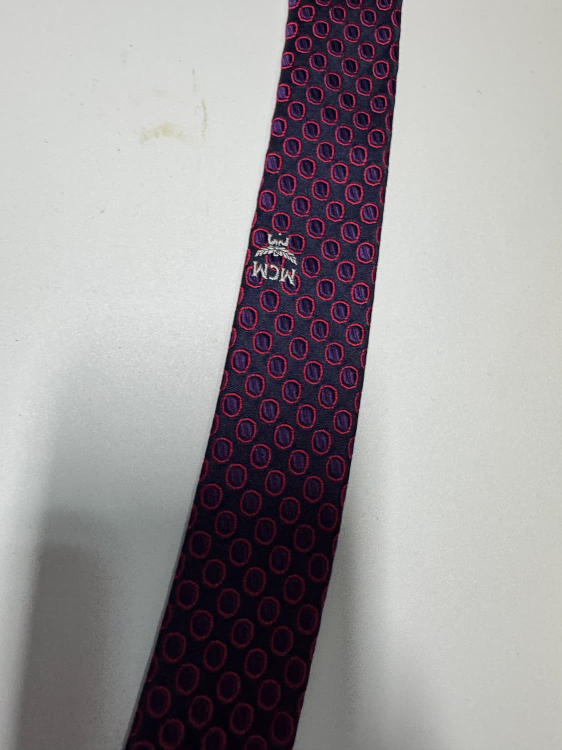MCM 정품 패턴 넥타이 상품이미지3