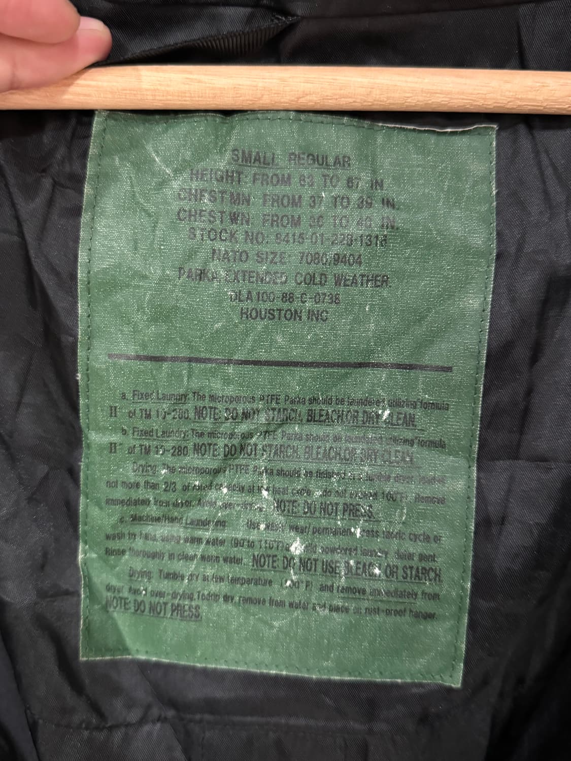 Houston 휴스턴 밀리터리 투웨이 후드 파카 상품이미지4