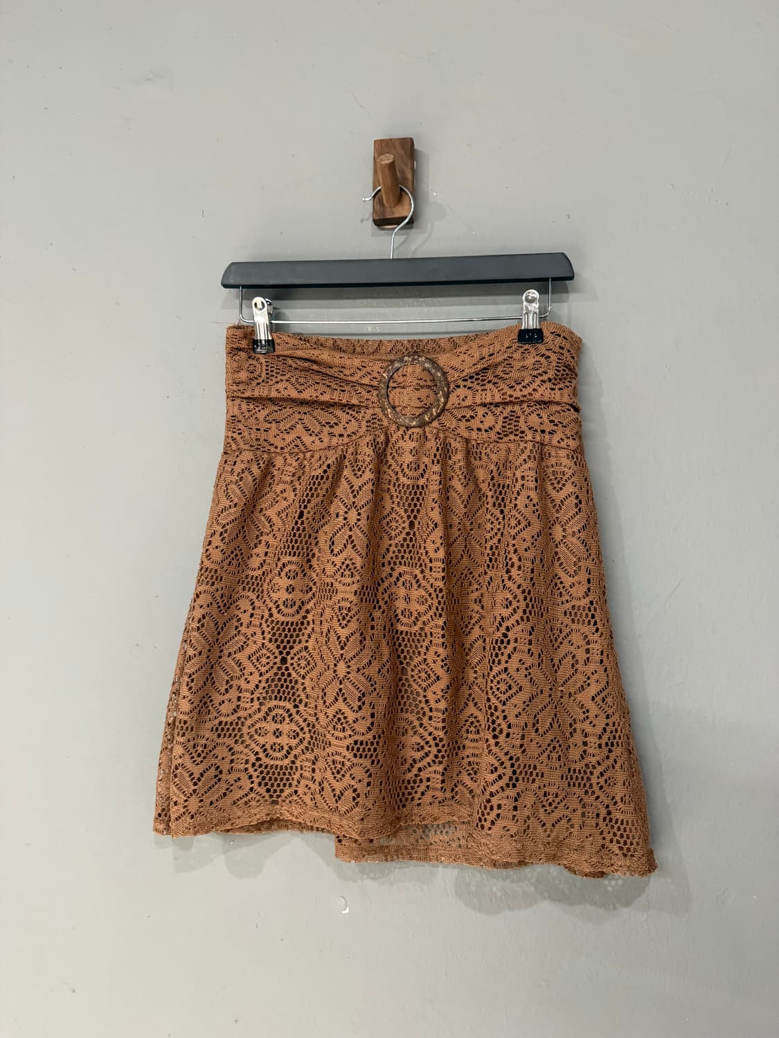 lace belt shirring detail skirt 상품이미지4