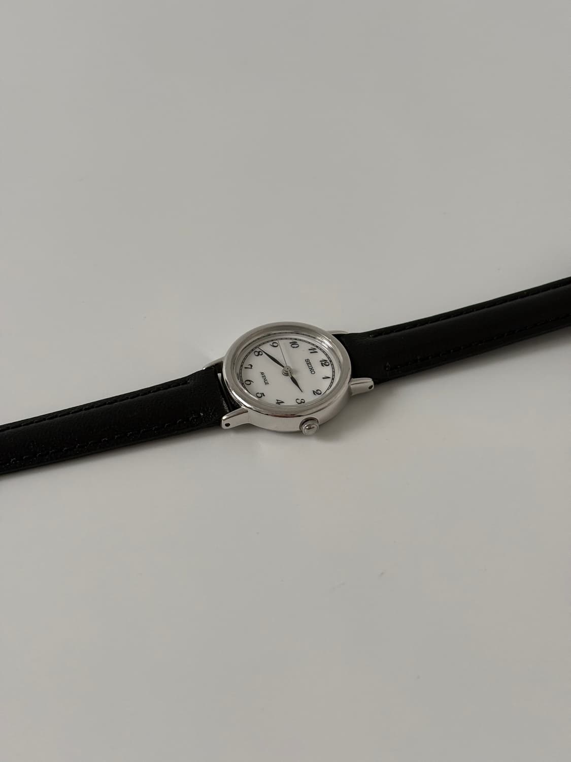 세이코 1990년도 빈티지 시계 Avenue 실버 쿼츠 여성 상품이미지5