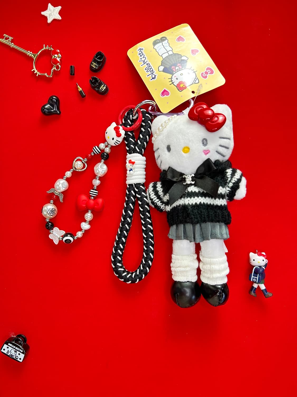 롱다리키티 커스텀 키링 (12) 상품이미지1