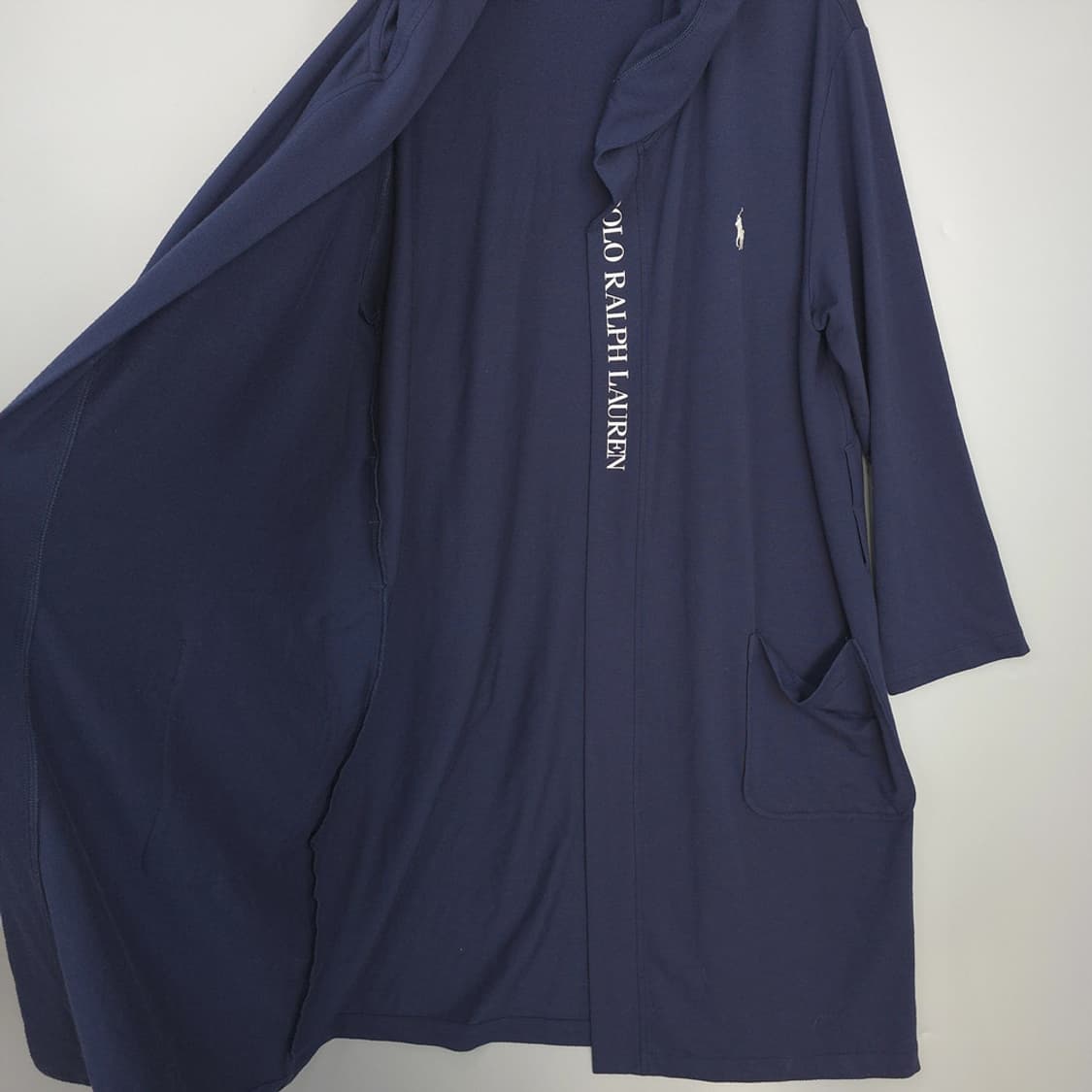 폴로 랄프로렌 POLO RALPH LAUREN 로고 후드 가운 M 상품이미지5