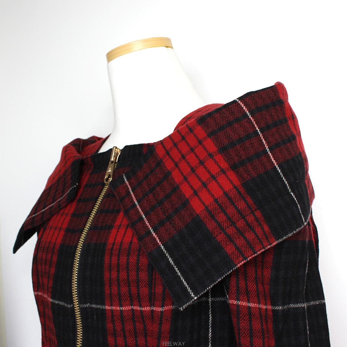 비비안 웨스트우드 앙글로마니아 레드 체크 자켓 44 상품이미지4