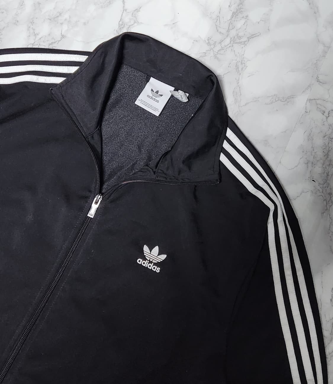 아디다스 삼선 블랙 베켄바우어 트레이닝 져지 자켓 상품이미지4