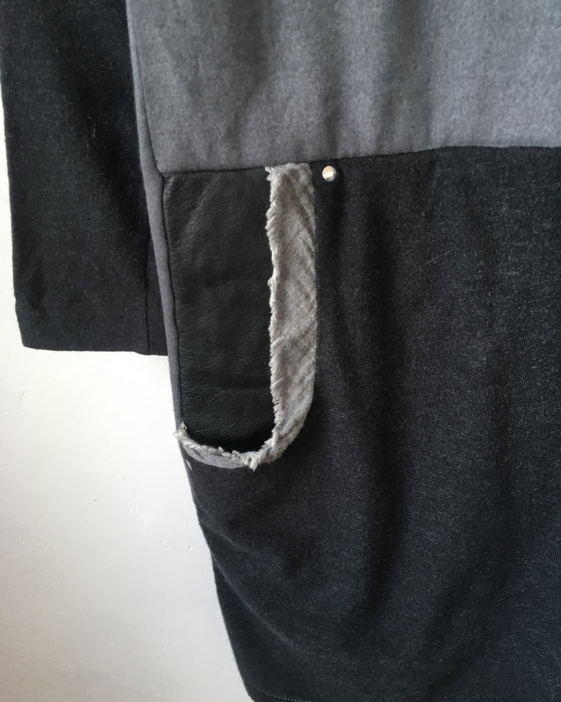 Grunge mood high neck sleeve onepiece 상품이미지4