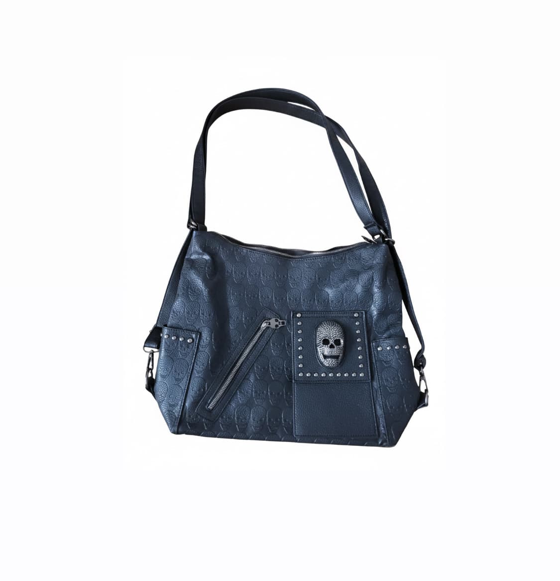 블랙 스컬 숄더백 상품이미지1