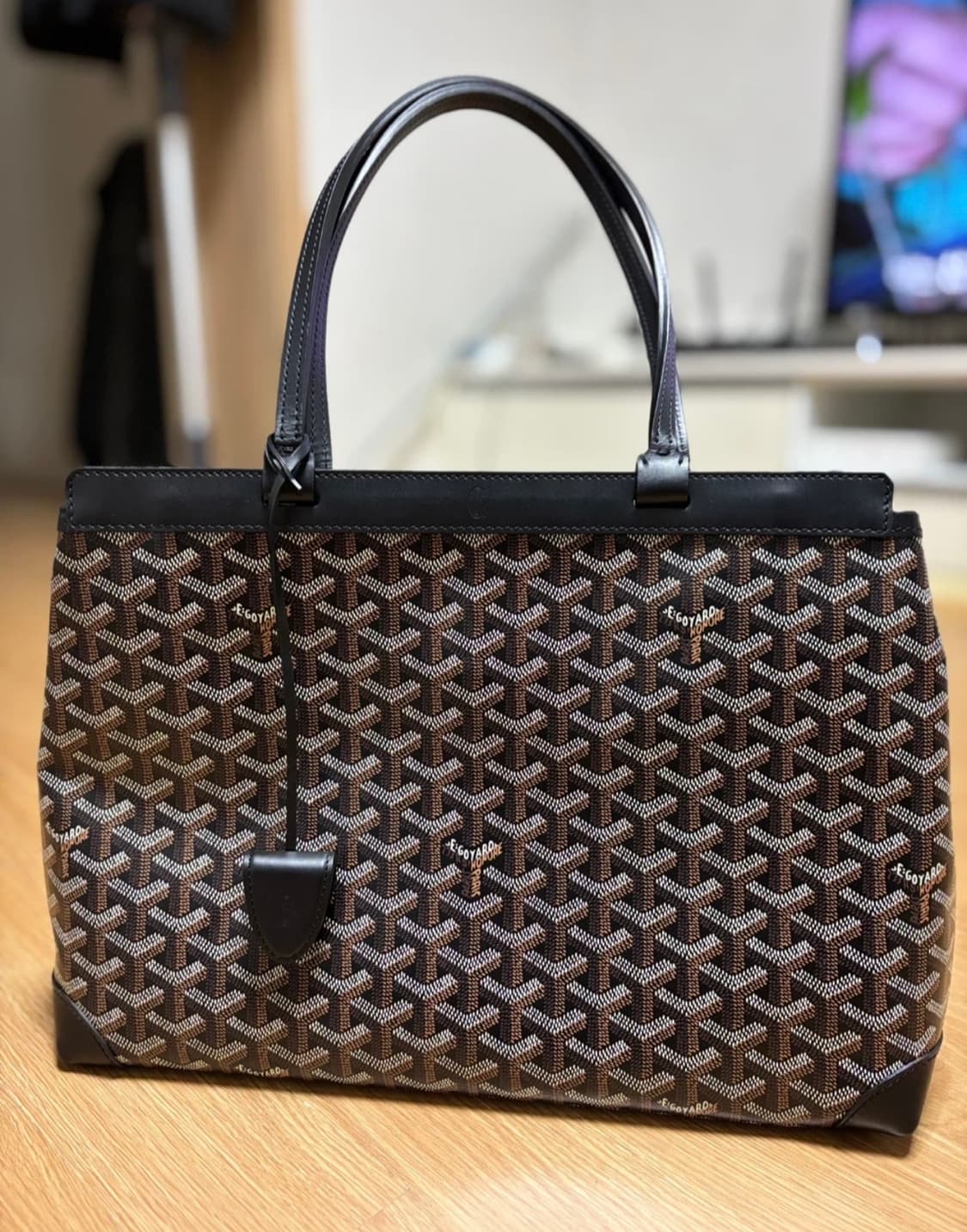 고야드 벨샤스 토트백 블랙 상품이미지1