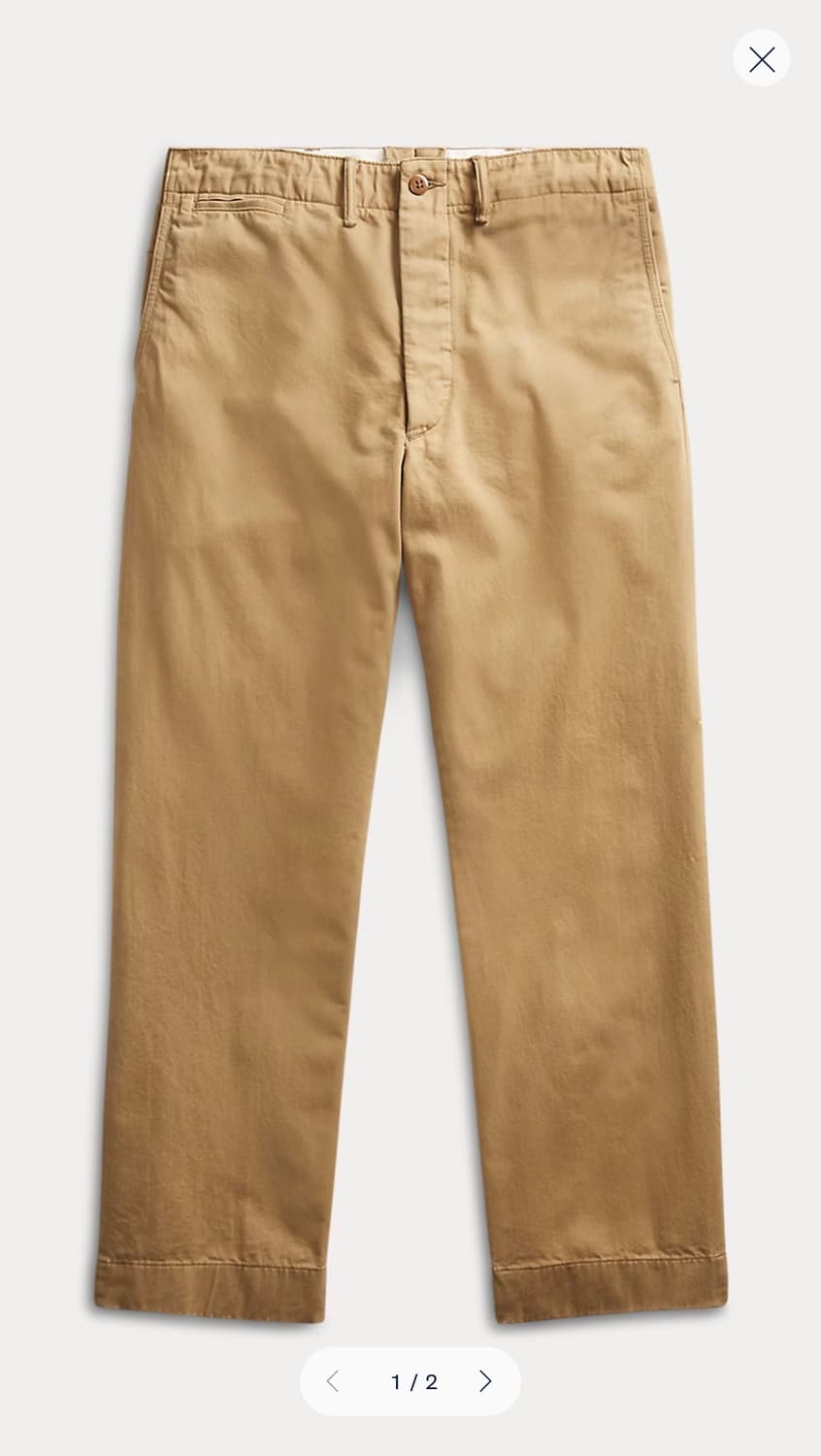 RRL 필드치노 30-30 새상품 상품이미지2