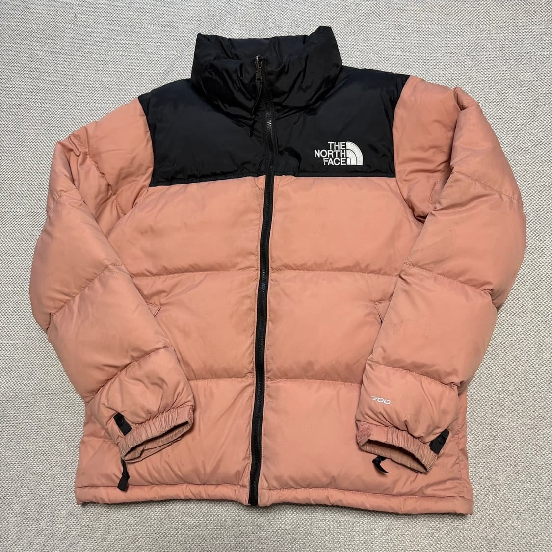 노스페이스 700 핑크 더스티로즈 눕시 패딩 상품이미지1