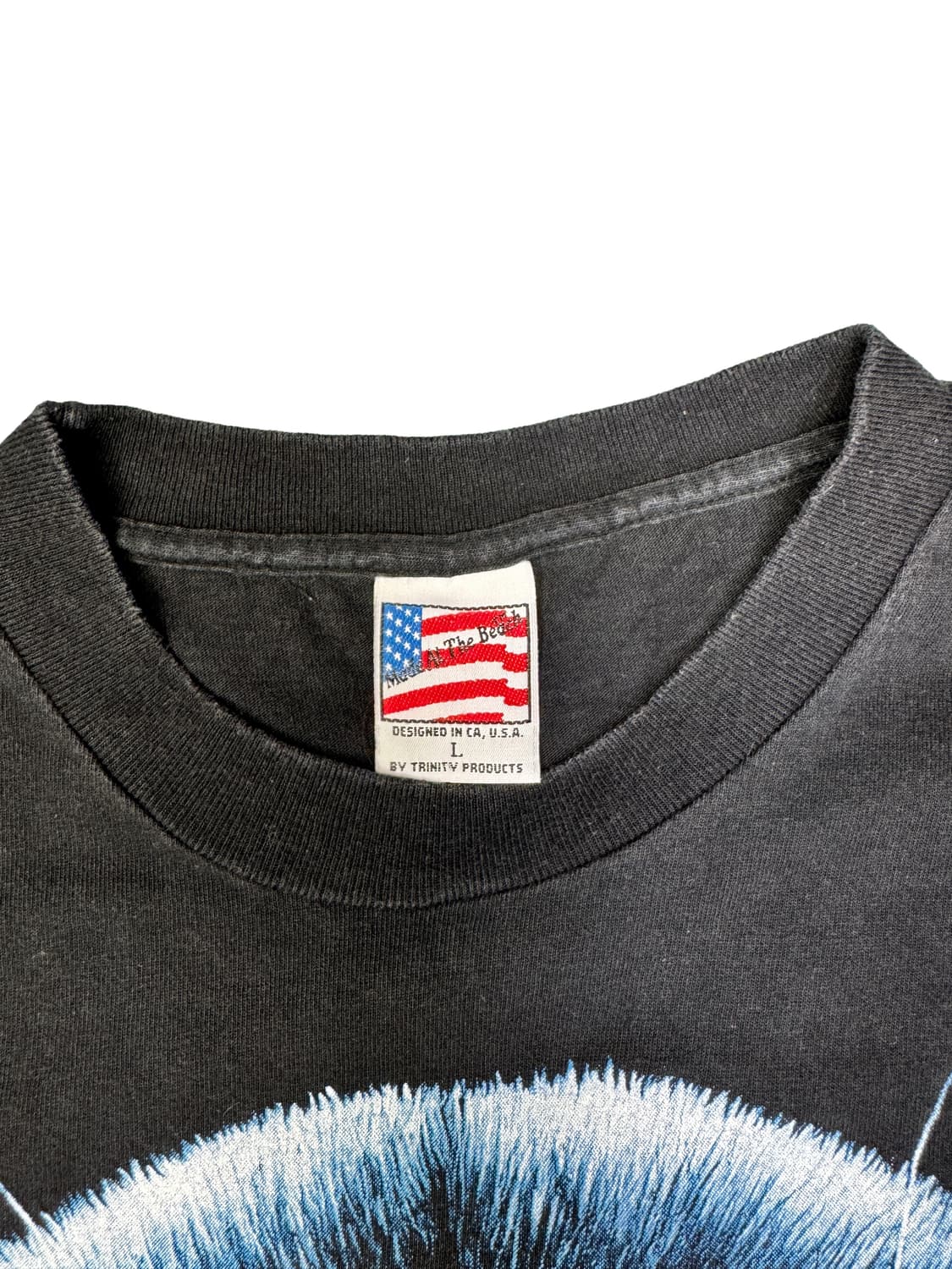 빈티지 90s 재규어 그래픽 롱슬리브 쭉티 L 상품이미지3