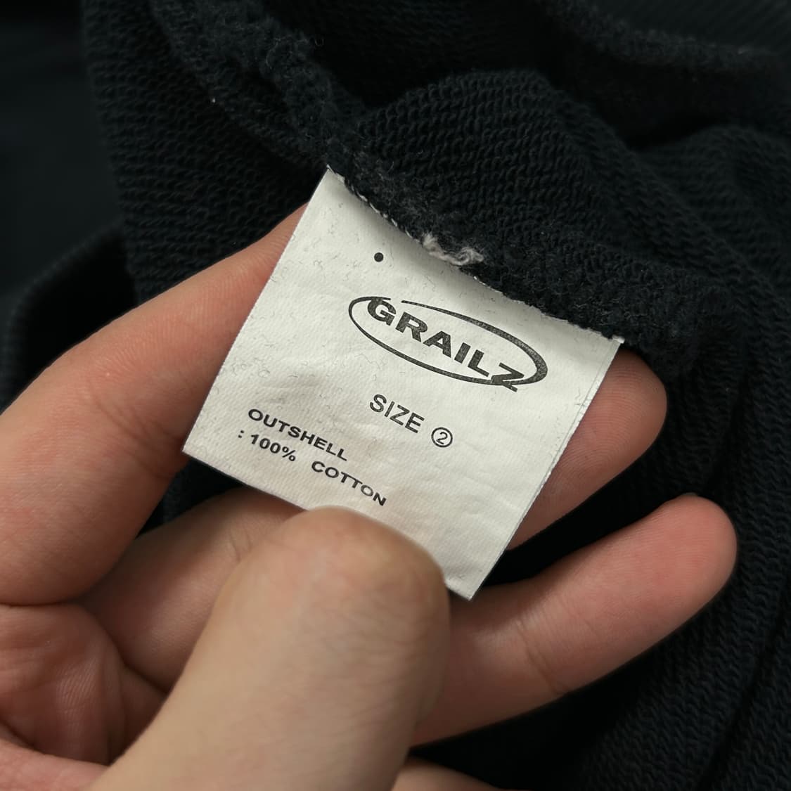 그레일즈 에센셜 오버사이즈 후드(2) 상품이미지3