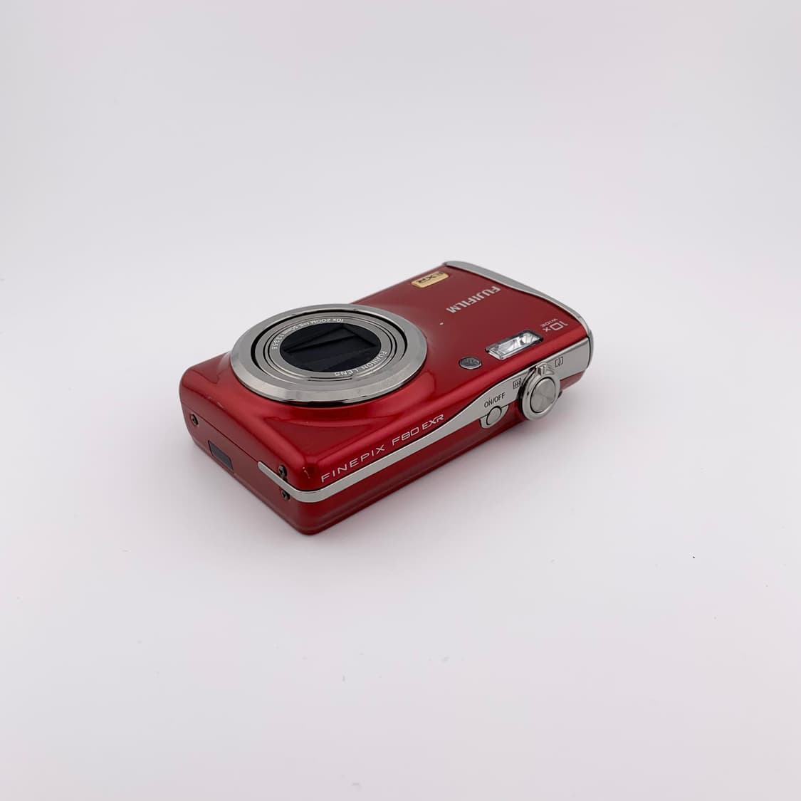 미품✨) 후지필름 파인픽스 F80 EXR 레드 상품이미지5