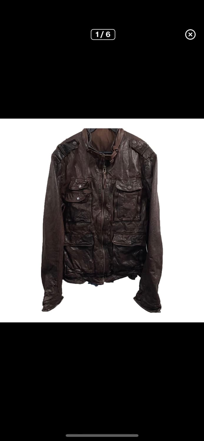 XL 테크니컬 포켓 양가죽 자켓 상품이미지1