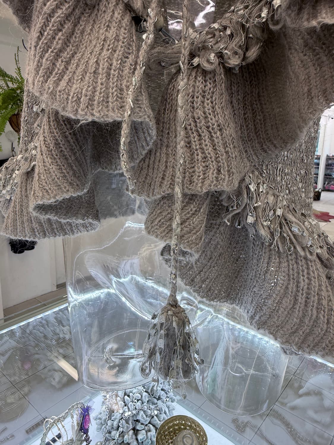 ruffle knit jacket 상품이미지3