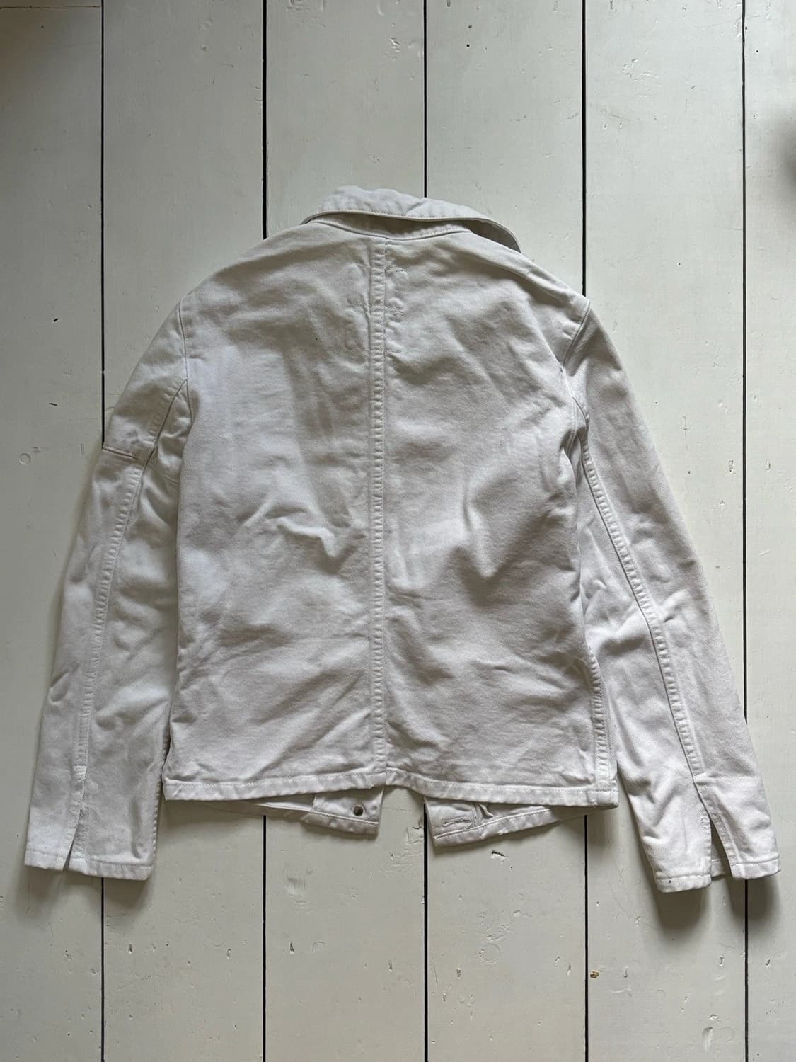 헬무트 랭 빈티지 화이트 데님 자켓 상품이미지6