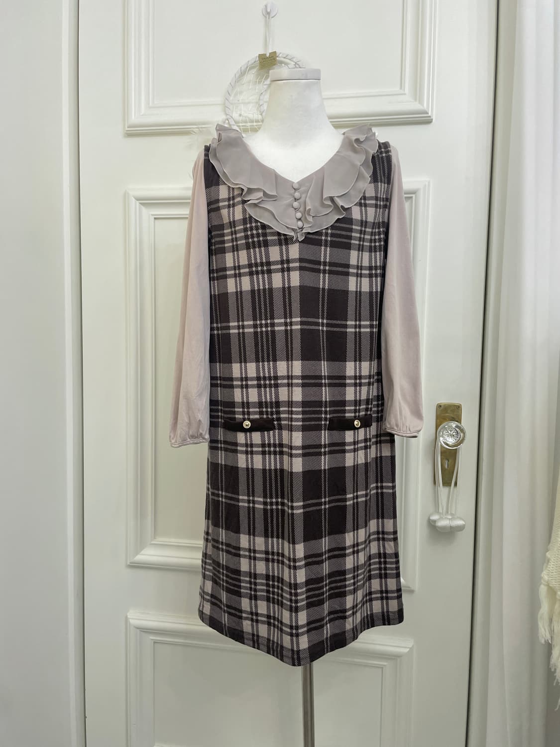 indi pink ruffle shirring top&indi pink 상품이미지1