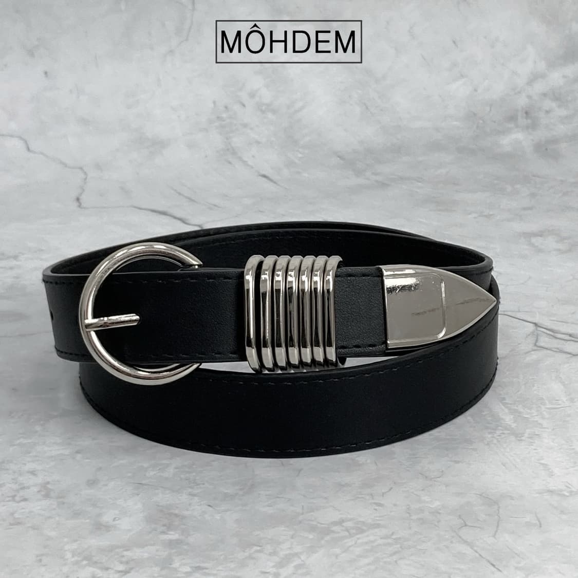[Unisex]투머치 링 웨스턴 가죽벨트 상품이미지10