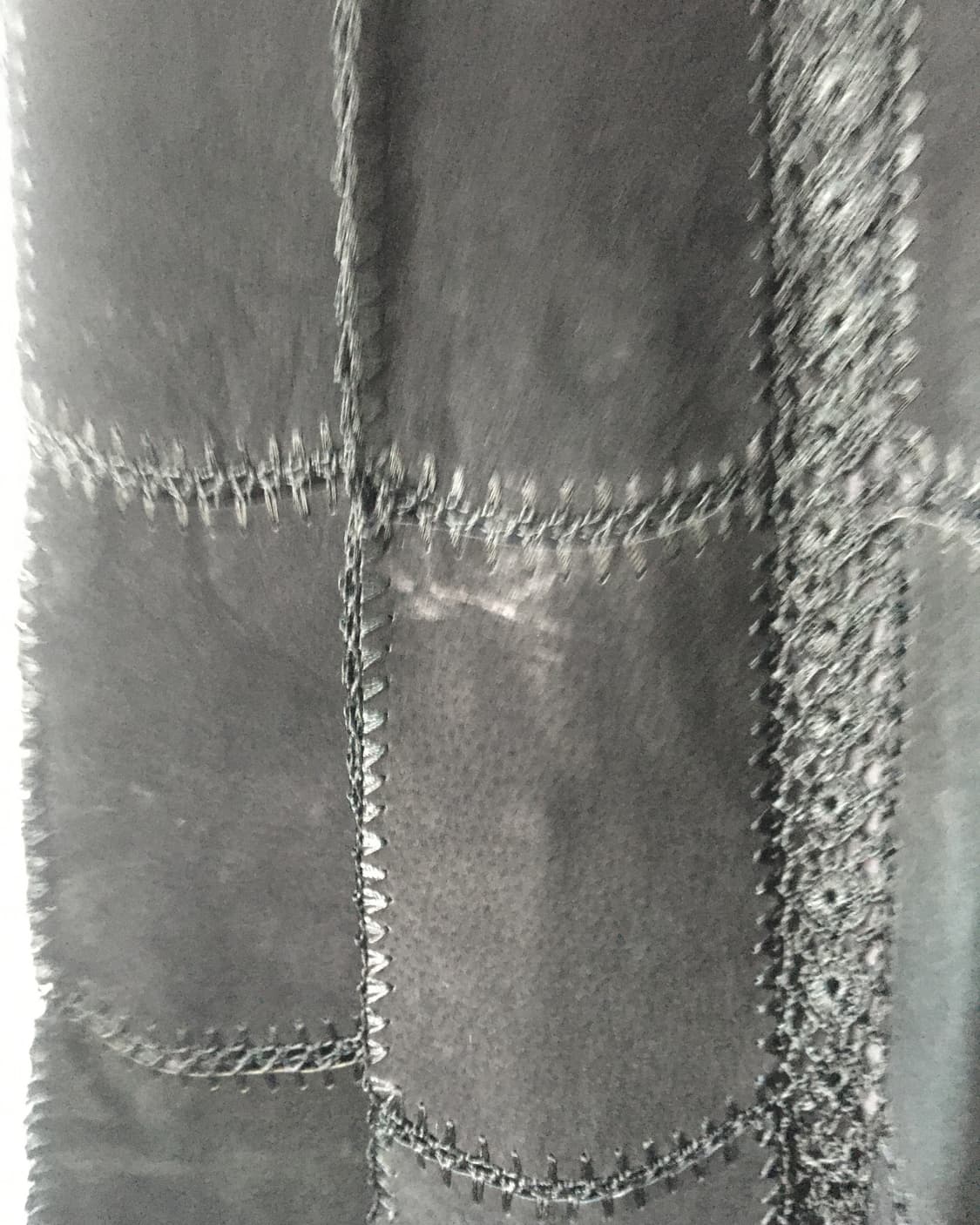 Suede patch pattern skirt 상품이미지6