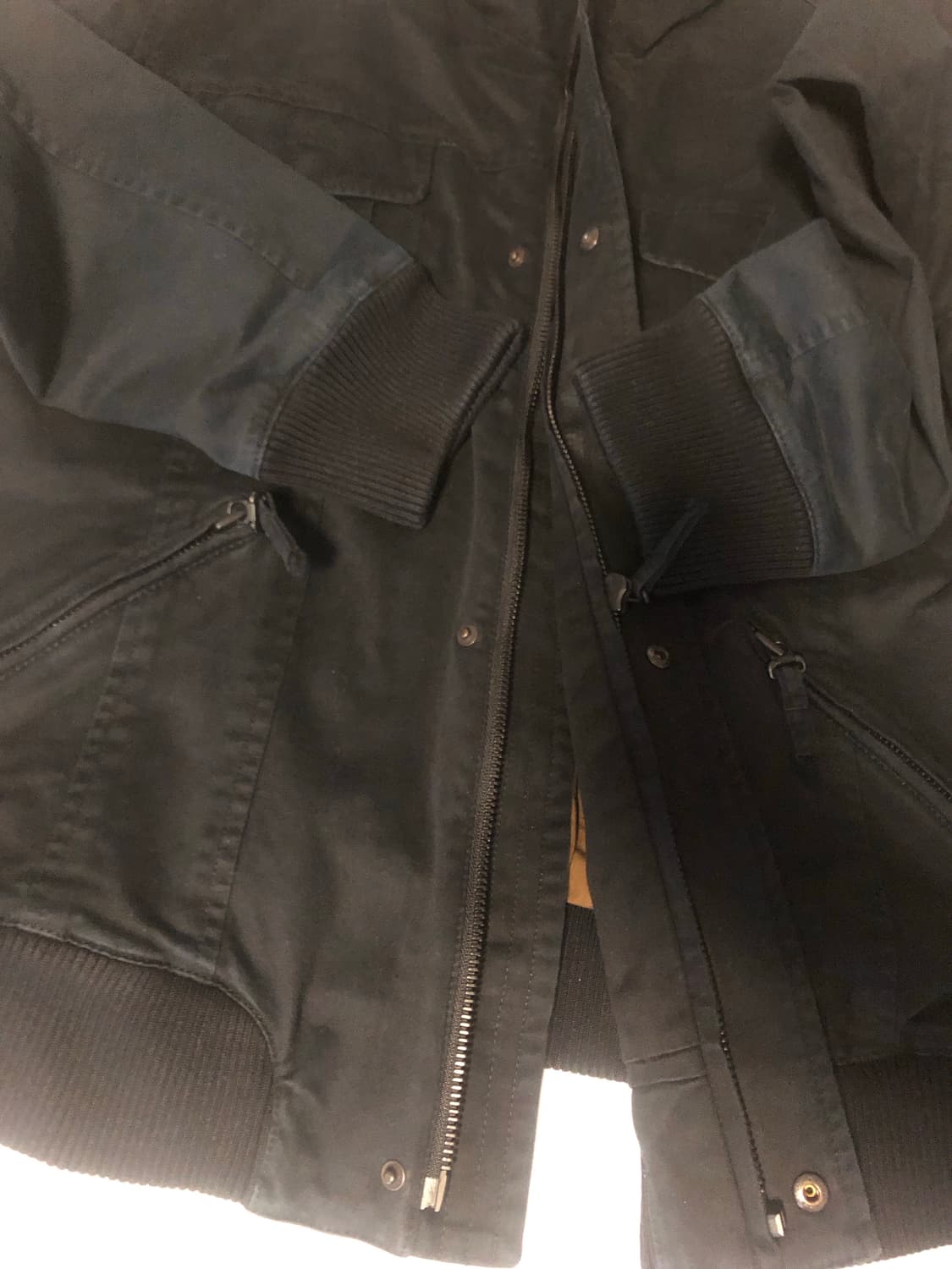 휴고보스 오렌지라벨 워싱 블루종 점퍼 자켓 상품이미지5