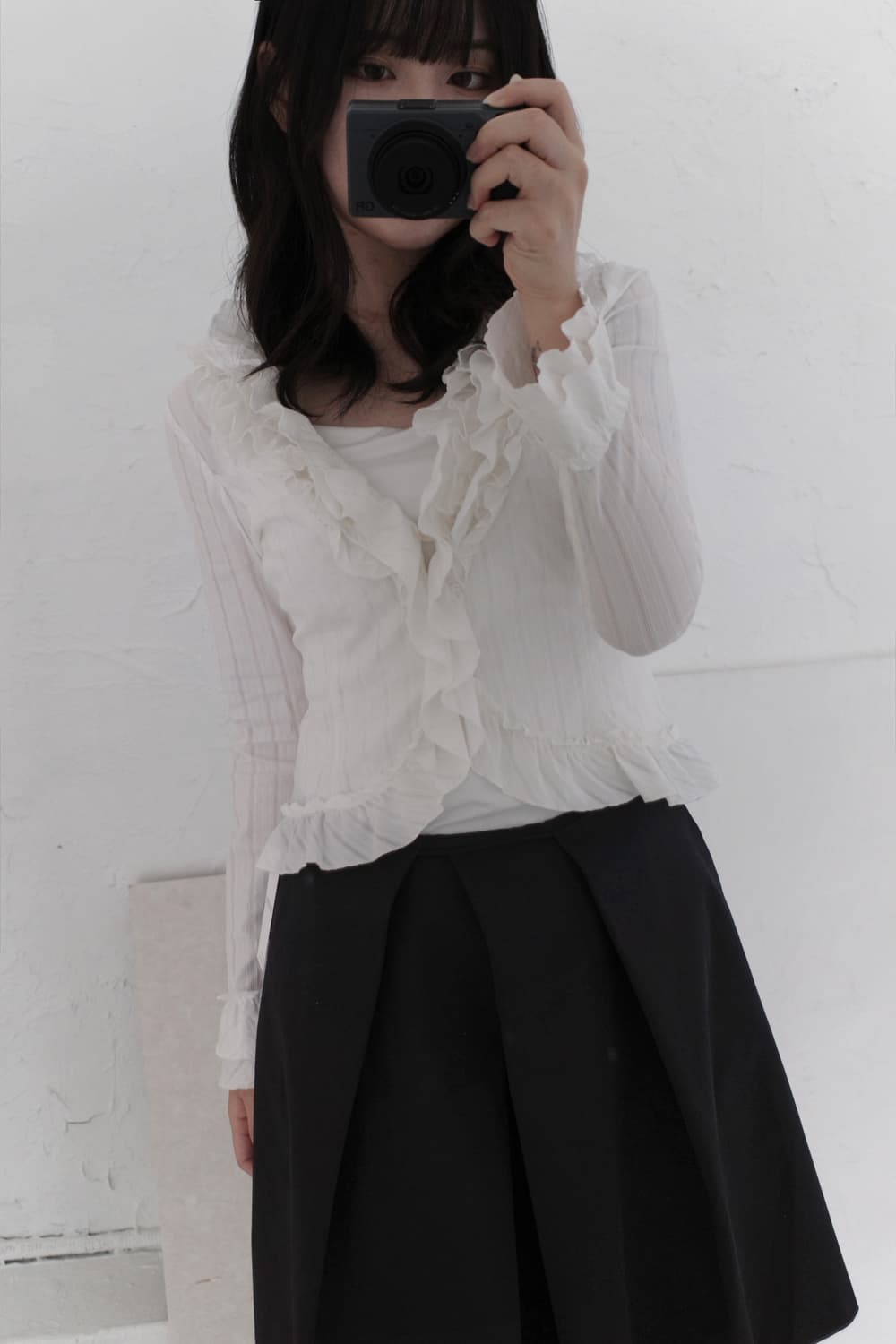 frill crop blouse 상품이미지5