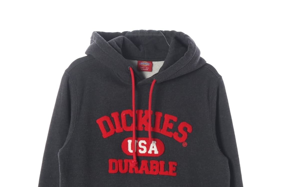 디키즈 USA DURABLE 부클 빅로고 기모 후드티  SM 상품이미지3