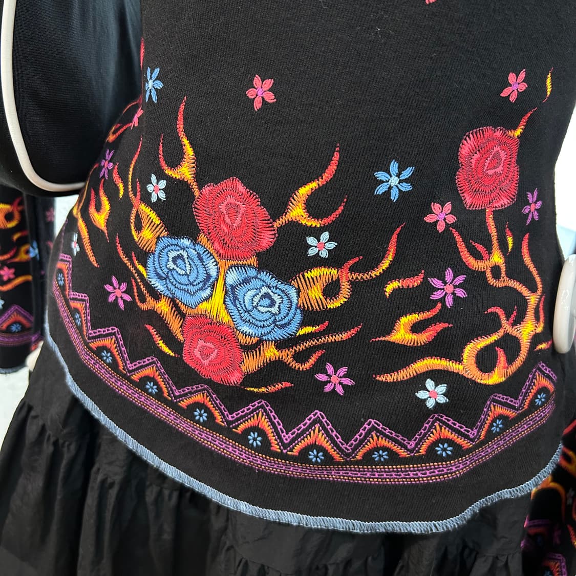 Harley Davidson y2k Flower T-Shirts 상품이미지4