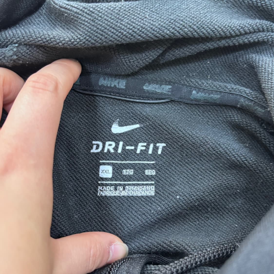 2XL 나이키 드라이핏 풀집 후드 집업 0327E 상품이미지3