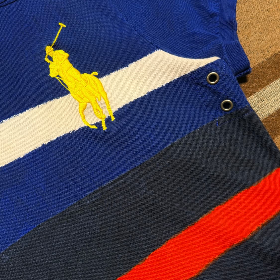 폴로랄프로렌 빅포니 pk 반팔 카라티 M 페인팅 상품이미지3